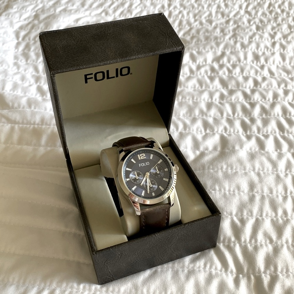 Men’s Folio Wristwatch